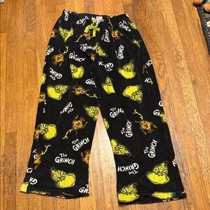 The Grinch Women's Pajama Pants - Black and Yellow